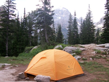 Black Diamond Vista 3 in the Tetons