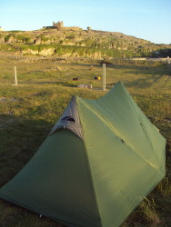 Green shelter in Ireland