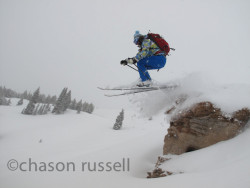 the Go Go gets air on Monarch Pass