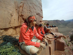 another angle of the Cipher Jacket in Indian Creek UT