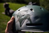 Dented helmet, not a dented skull!