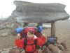 Angelica sporting the Tioga Jr on Odake Summit