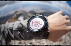 The Suunto CORE on top of White Mountain Peak, CA.