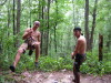 hangin around
