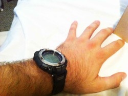 another view on the wrist