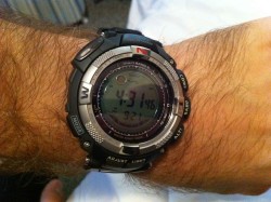 close up on wrist