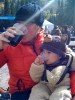 Charlie enjoying Snowbird's Oktoberfest in his Discrete Korf