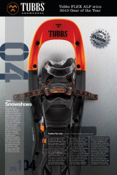 Outside Magazine 2010 Gear of the Year Award