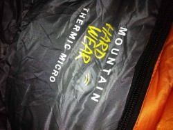 logo on the bag