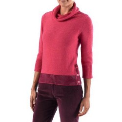 Patagonia Lambswool Funnel Sweater on body