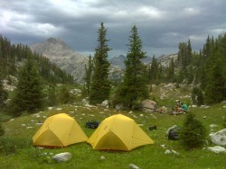 MSR Tents in the Wind Rivers