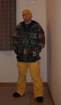 Burton Crucible (Lumber Print) w/ Burton Vent Pant (Sunchoke)