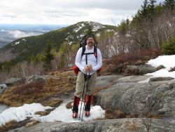 Crocodile Gaiters on Mt Monadnock