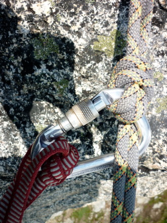 Munter Rappell with Mini Pearabiner