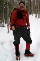 R1 hoody on Mt Flume