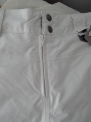 Front Zipper and Snap Closure
