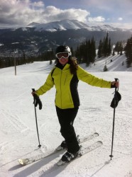 Kennedy jacket at Breckenridge
