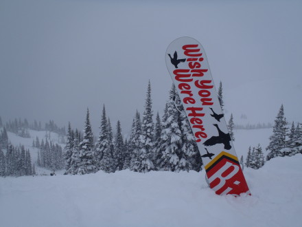 Slackcountry in its prime environment.