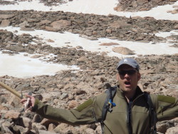 Rocking the Goat on Long's Peak