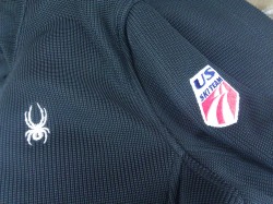 US Badge on left arm