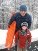 Sledding in the Smokies