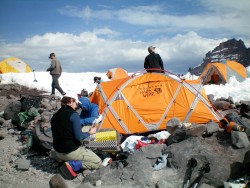 Mountain Hardwear EV 3 on Mt. Rainier