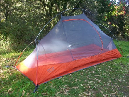 Full set up without Rain Fly