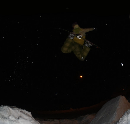 Awsm board fitted with Gnu Ag Bindings