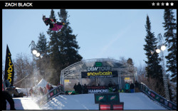 zack black at dew tour yesterday