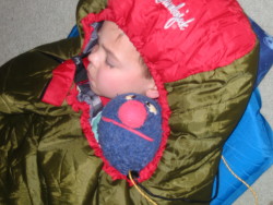 He and Grover fell asleep very quickly