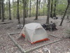 AT crampton gap tent site