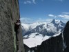 Nomad rope on a first free ascent
