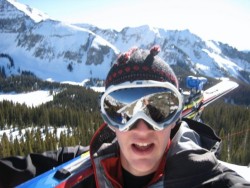 Top of bald mountain, Telluride, CO