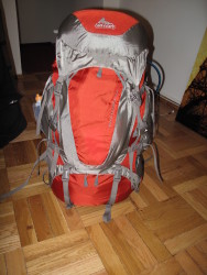 Packed and ready for the AT