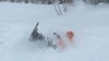 Kept snow out