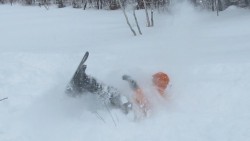 Kept snow out