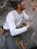 Belaying off the harness with ATC Guide