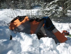 Drying Clothes on our Trango