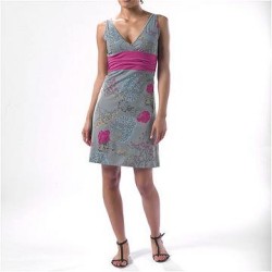 on body shot of the Margot Dress (front)