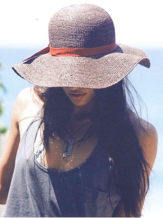 Alana Hat Brown Straw