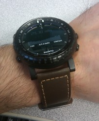 Suunto Core Black/Orange with Tech Swiss 24mm band