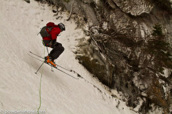 Couloir Harness In Use