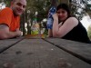 On the camping