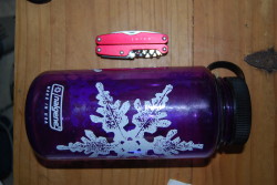 Juice and 1L Nalgene