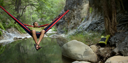 Grand Trunk Single Parachute Nylon Hammock