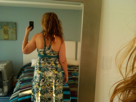back of dress