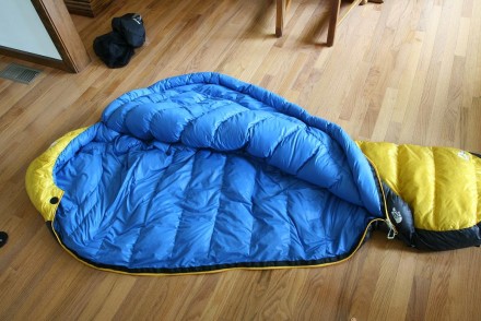 Zipper all the way open
