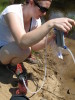 Fianc&eacute;e Pumping the water