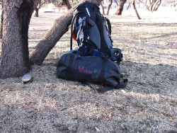 welded duffel and alps denali