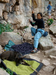 Sadie in the Uintas